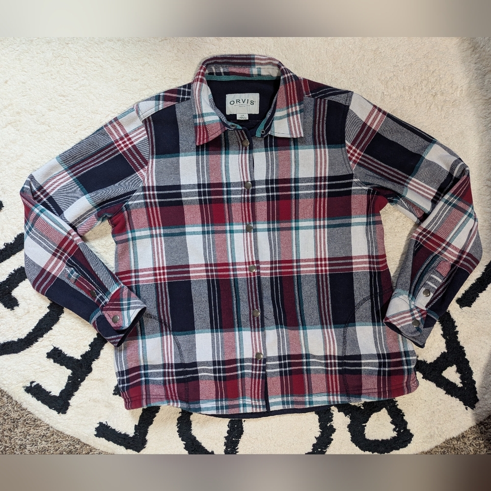 Orvis Plaid Button-Up